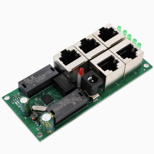 Naka-customize na 5-port 100M switch module