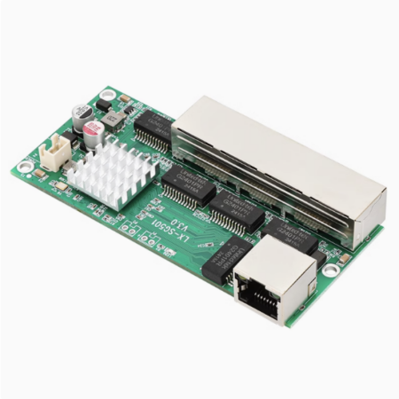 Industrial switch module reverse POE power supply